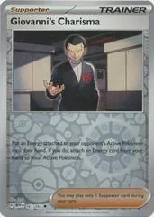 Giovanni's Charisma [Reverse Holo] #161