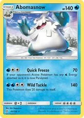 Abomasnow [Reverse Holo] #42