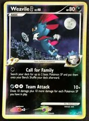 Weavile G [Reverse Holo] #17