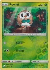 Rowlet [Reverse Holo] #9
