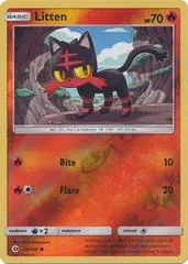 Litten [Reverse Holo] #24