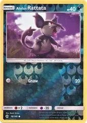 Alolan Rattata [Reverse Holo] #76