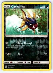Carvanha [Reverse Holo] #81