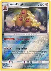 Alolan Dugtrio [Reverse Holo] #87