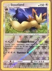Stoutland [Reverse Holo] #105