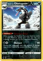 Galarian Obstagoon [Reverse Holo] #119
