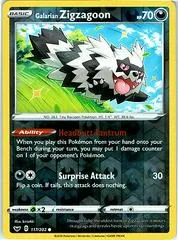 Galarian Zigzagoon [Reverse Holo] #117
