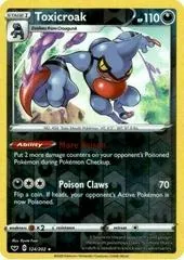 Toxicroak [Reverse Holo] #124