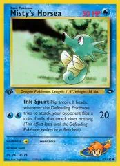 Misty's Horsea [1st Edition] #87