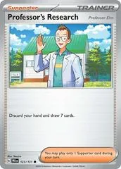 Professor's Research: Professor Elm #123