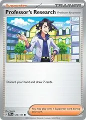 Professor's Research: Professor Sycamore #125