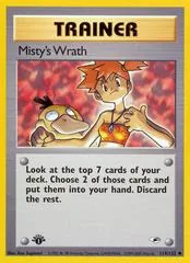Misty's Wrath [1st Edition] #114