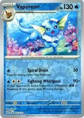 Vaporeon [Reverse] #22