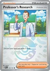 Professor's Research: Professor Elm [Poke Ball] #123