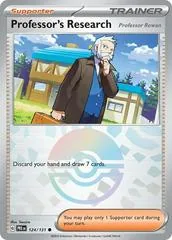 Professor's Research: Professor Rowan [Poke Ball] #124