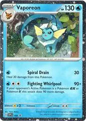 Vaporeon [Cosmos Holo] #168