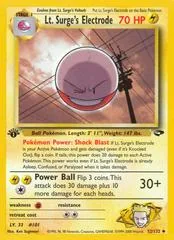 Lt. Surge's Electrode [1st Edition] #52