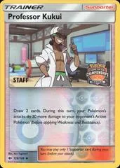 Professor Kukui [Regional Championship Staff] #128