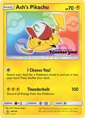 Ash's Pikachu #SM108