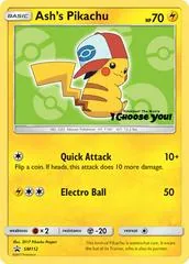 Ash's Pikachu #SM112