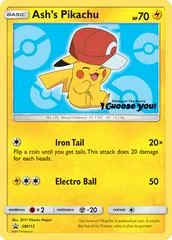 Ash's Pikachu #SM113