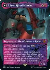 Slicer, Hired Muscle [Foil] #21