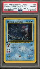 Shining Gyarados [1st Edition Double Holo Error] #65