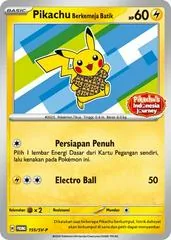 Pikachu Berkemeja Batik #155/SV-P