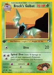 Brock's Golbat [1st Edition] #39