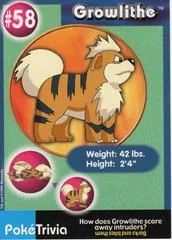 Growlithe #58