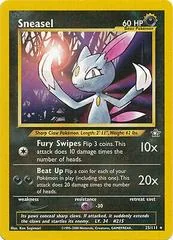 Sneasel [1st Edition] #25