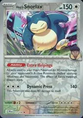 Hop's Snorlax [Reverse Holo] #117