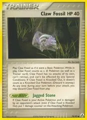 Claw Fossil #78