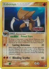 Kabutops [Reverse Holo] #10