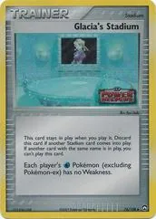 Glacia's Stadium [Reverse Holo] #76