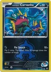 Team Aqua's Carvanha [Reverse Holo] #20