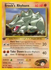 Brock's Rhyhorn [1st Edition] #22