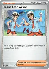 Team Star Grunt [Reverse Holo] #195