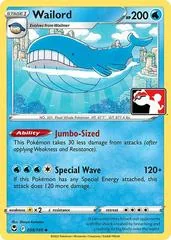 Wailord [Cosmos Holo Prize Pack] #38