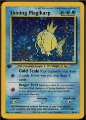 Shining Magikarp [1st Edition Double Holo Error] #66