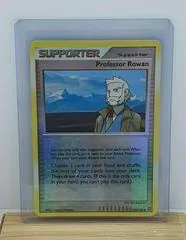 Professor Rowan [Reverse Holo] #123