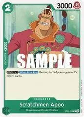 Scratchmen Apoo [Errata] ST02-008