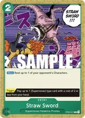 Straw Sword [Errata] ST02-017