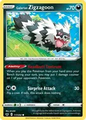 Galarian Zigzagoon [Reverse Holo] #117