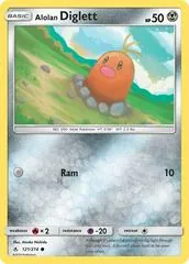 Alolan Diglett [Reverse Holo] #121