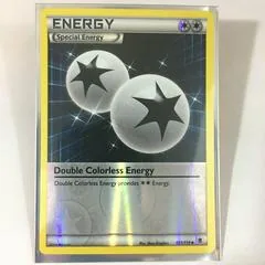 Double Colorless Energy [Reverse Holo] #111