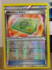 Weakness Policy [Reverse Holo] #142