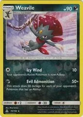 Weavile [Reverse Holo] #74