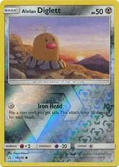 Alolan Diglett [Reverse Holo] #78