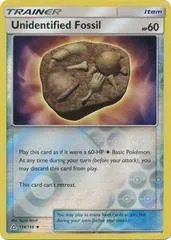 Unidentified Fossil [Reverse Holo] #134